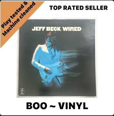 Jeff Beck ‎’Wired’ Original Vinyl LP – EPC 86012  1st UK Press A1 B1 VG+ / VG+ - Image 1 of 4
