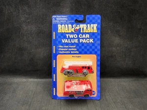 Maisto Road & Track #47 Feuerwehr & Pumpe zwei Wagen Vorteilspack 15085 - Bild 1 von 4