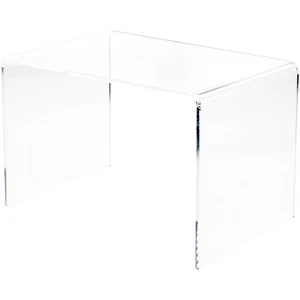 Plymor Clear Acrylic Rectangular Riser, 12" H x 18" W x 12" D (3/8" thick) - Picture 1 of 2