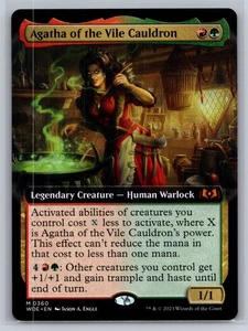 Agatha of the Vile Cauldron (Extended Art) M Wilds of Eldraine 360 NM - Bild 1 von 2