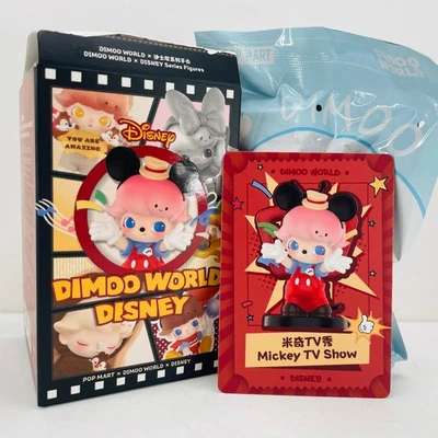 POP MART Dimoo World x Disney Series Confirmed Figure Doll - Mickey TV Show - Image 1 of 4