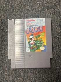 Dig Dug II 2 (Nintendo NES Cartridge) Tested & Working Free Shipping