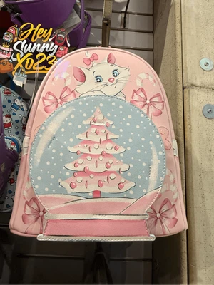 Mini mochila Loungefly Disney The Aristocats Marie Holiday Foto 1 de 4