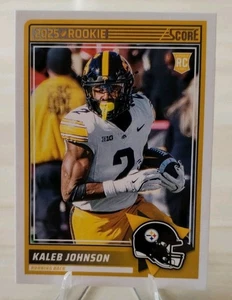 Kaleb Johnson RC Rookie 2025 Panini Score Football Pittsburgh Steelers #12 - Bild 1 von 1