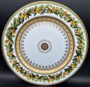 NEW Botanique Limoges France Dinner Plate 10.25" Ancienne Manufacture Royale - Picture 1 of 9