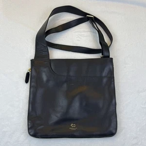 Bolso Bandolera Radley London Cuero Negro Delgado Scottie Dog Clásico - Imagen 1 de 19