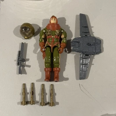 1991 Vintage G.I. GI Joe Lot 3.75 ARAH General Hawk 100% Complete Nice - Image 1 of 4
