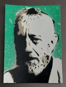 2017 Topps Star Wars: The Last Jedi Obi-Wan Kenobi Sketch Card By Jason Adams - Picture 1 of 2