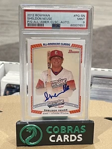 2012 Bowman Sheldon Neuse All-American Classic Prospect Autograph Auto #/199 - Picture 1 of 1