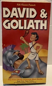 Animated Kids Klassics Presents David & Goliath VHS & Bonus Short Stories 1993 - Picture 1 of 5