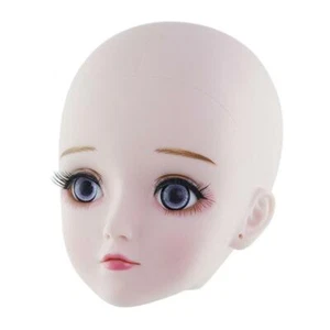 BJD Doll 1/3 Ball Dolls Head Model con 4D Eyes Accessori per bambole fai-da-te - Photo 1/7