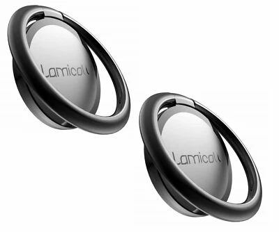 2 X Mobile Phone Ring Holder Finger Ring Kick Stand Magnetic - Image 1 of 4