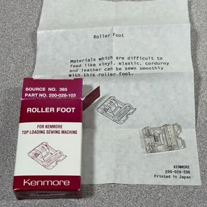 Kenmore Roller Foot 200028103 Snap On Presser For Sewing Machines - Picture 1 of 4