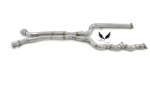 Escape de tubo medio BMW X3M COMP X4M COMP LCI acero inoxidable igual longitud - Imagen 1 de 4