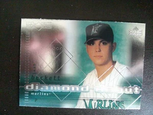 VINTAGE 1999 MAZZO SUPERIORE BD *JOSH BECKETT dei MARLINS* MLB ROOKIE CARD. #104 - Foto 1 di 2