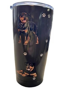 Serengeti Ultimate Tumbler Rottweiler 20 oz Stainless Steel 6 hr hot 12 hr cold - Picture 1 of 3