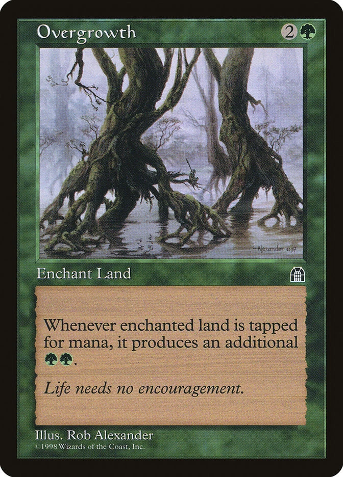 MTG Magic the Gathering Overgrowth (111/143) Stronghold LP - Image 1 of 1