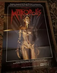 Metropolis (1927) - Original 1984 USA Re-Issue One Sheet Poster / Fritz Lang - Bild 1 von 6