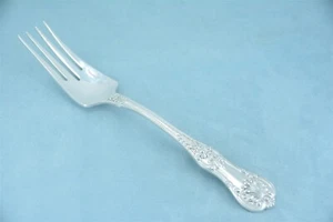 Tenedor de carne fría Tiffany English King Sterling 9" estilo grande sin monograma - Imagen 1 de 7