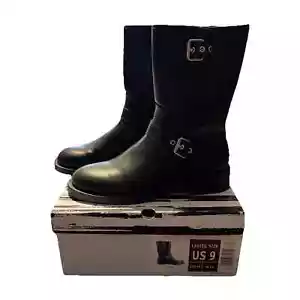 dv Dolce Vita stivaletti marroni stivaletto moto nero taglia US 9 | articolo 1795738 - Foto 1 di 8
