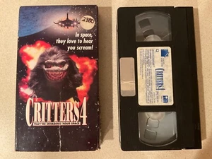 Critters 4 (VHS, 1992) Brad Dourif, Angela Bassett, Don Opper - Picture 1 of 3