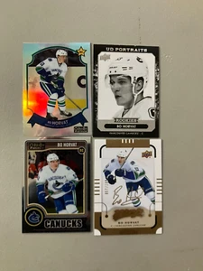 Bo Horvat (4 Card Lot) UD Portrait Rookie-O-Pee-Chee RC-MVP Gold 057/100 + - Picture 1 of 1