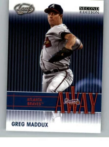 2004 Leaf Home/Away Second Edition #1A Greg Maddux A (ref 134669) - Picture 1 of 2