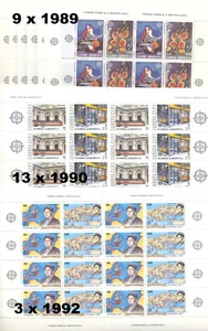 GRIECHENLAND - ENGROS 25 KLEINBOGEN 1989 1990 1992 ** MINT/NH - MICHEL: 1.600,00 - Picture 1 of 1