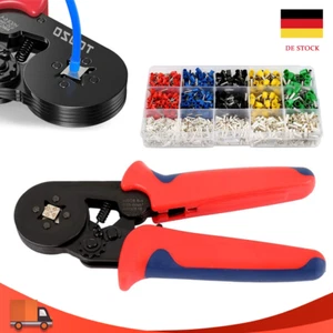 1200Pcs Crimp Tool W/ Bootlace Ferrule Crimper Plier Wire Terminal Connector Set - Bild 1 von 12