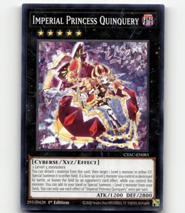 Yugioh Imperial Princess Quinquery Cyberstorm Access CYAC-EN083 Common - Picture 1 of 1