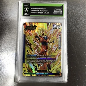 Son Goku FB03-027 Graded Alt Leader Degree 8 NM-Mint - Picture 1 of 6