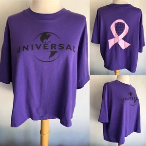 UNIVERSAL PICTURES Official Women's Vintage STUDIO STAFF Crop Top T-Shirt Sz XL - Picture 1 of 6