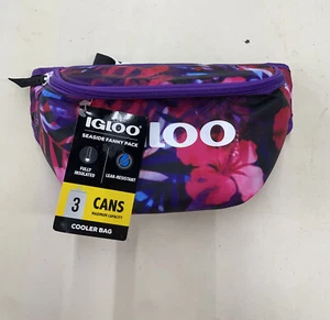 Fanny Pack ~ IGLOO ~ Cooler Bag ~ Insulated ~ Leak-Resistant ~ Colorful ~ !NWT! - Picture 1 of 5