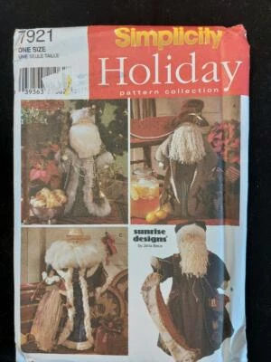 Simplicity 7921 Santa & Clothes Sunrise Designs by Jana Beus - Image 1 of 2