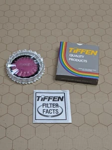 Filtro obiettivo fotocamera avvitabile Tiffen FL-D (58FLD) 58 mm con custodia libretto e scatola - Foto 1 di 14