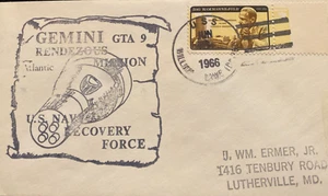 GEMINI GTA 9A SECONDARY RECOVERY FORCE SHIP USWILLIAM LAWE(DD-763) JUNE 6, 1966 - Picture 1 of 5