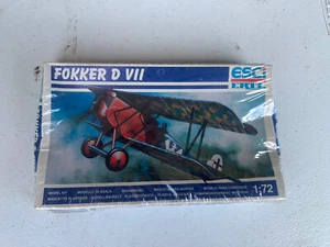 Esci Ertl Fokker D VII Aeroplane Model Construction Set 1:72 - Picture 1 of 2