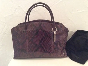 Joop Tasche Echt Schlange m. Taschenanhänger....Wie NEU...👆👆👆👆 - Bild 1 von 12