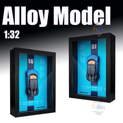 1:32 Scale Photo Frame Version Deicast Metal Sports Car Model Hanging Decoration - Image 1 of 4
