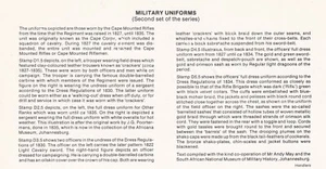SOUTH AFRICA CISKEI 1984 FIRST DAY COVER, MILITARY UNIFORM, STRIP OF FIVE & CARD - Picture 1 of 2