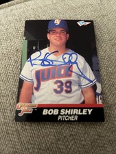 1989 T&M Sports Bob Shirley Autographed Card #95 SPBA Orlando Juice In Person