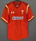 PLAYER ISSUE MENS RUGBY UNION WALES 2015/2016 SHIRT JERSEY MAILLOT SIZE M MEDIUM