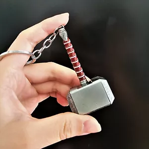 Mini Thor's Hammer Portachiavi in metallo - Foto 1 di 2