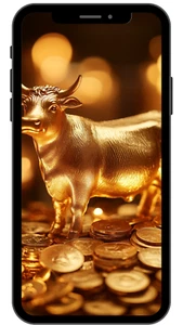 Fotomurale immagine digitale carta da parati smartphone potenzia la tua fortuna 6 - Foto 1 di 1