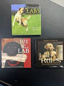 3 Book Set | Language Of Labs, Lab Rules, 101 Uses For A Lab | Gift Set - Picture 1 of 17