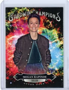 2020 Upper Deck Goodwin Champions Megan Rapinoe Soccer Splash Of Color #149 - Bild 1 von 2