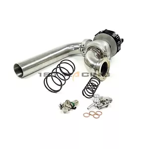 Exhaust Manifold Pipe Elbow Adaptor 90 degree+For MVR 38mm External Wastegate - Imagen 1 de 4