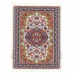 Poupées Maison Grand 16th Siècle Rectangulaire Tapis / - Photo 1/1