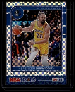 2024-25 Hoops #120 Spencer Dinwiddie Premium Prizms Checkerboard - Picture 1 of 2