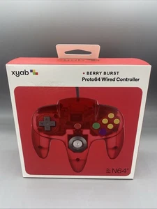 N64 Berry Burst Proto64 Wired Controller Nintendo 64 - Picture 1 of 5